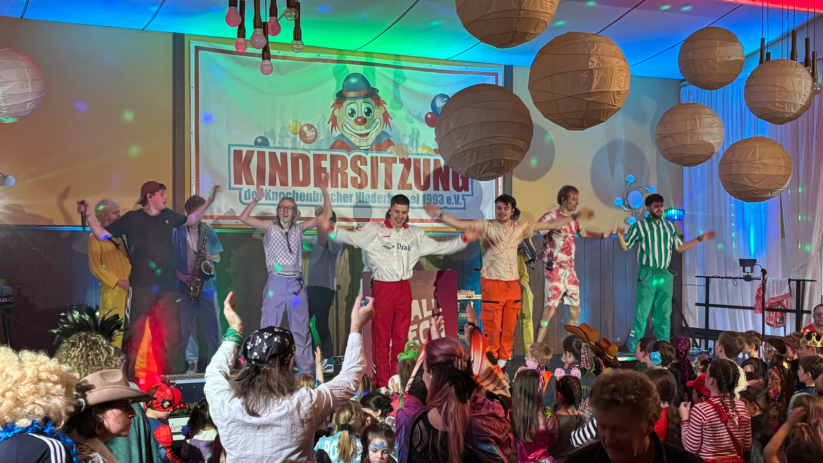 Planschemalöör sorgten für Stimmung bei den Pänz