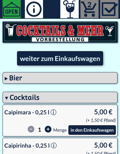 vorbestellung
